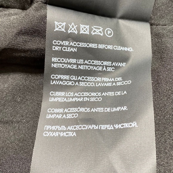 Club Monaco Women's Yowshee Lined Pleated Skirt Size 0 Black And‎ Blue - Picture 7 of 12